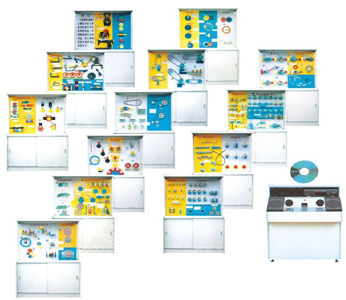 声动同步CD讲授机器设想根本摆设柜,机器设想根本摆设柜