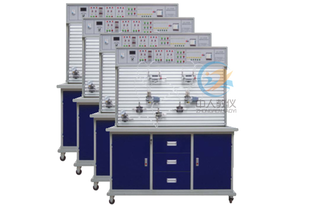 四合一通明液压传动演示装配,液压尝试台