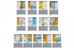 语音同步讲解机器设想根本摆设柜