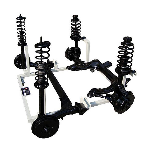 整车悬架布局体系展现拆装实训拆卸(图1) 整车悬架机关体系展现拆卸拆卸尝试拆卸,物料分拣电机尝试台