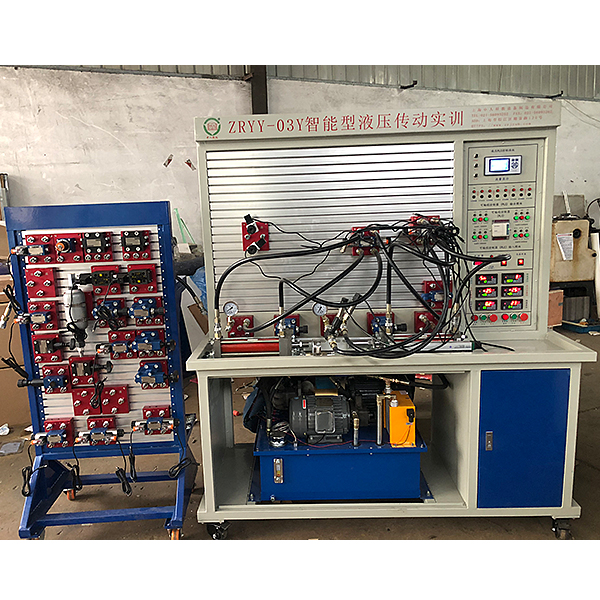 智能液压传动综合尝试装配(图1) 智能液压传动综合尝试装配,铣床电气尝试台