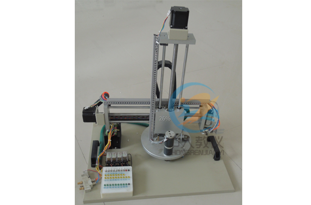 四轴机器手什物模子,四自在度机器手实训模子